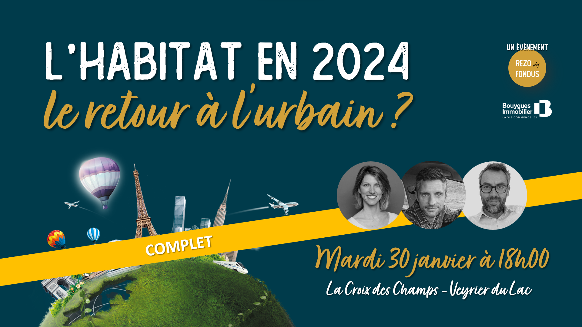 L'habitat en 2024 le retour à l'urbain ? Rezo des Fondus
